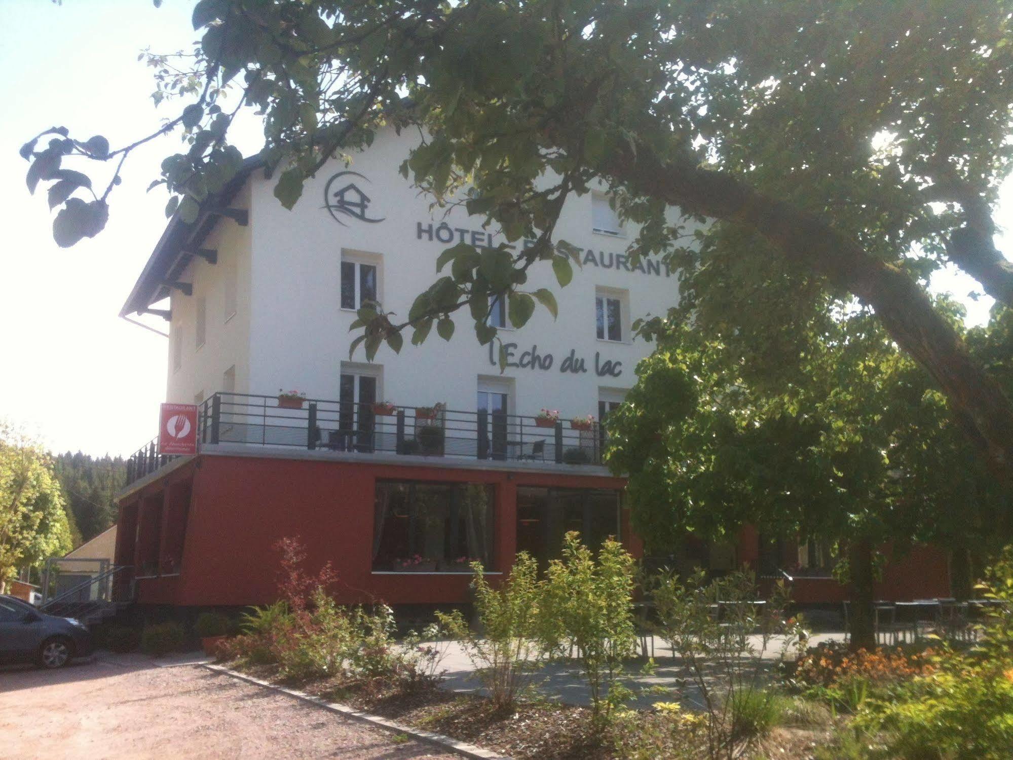 Hotel Restaurant L Echo Du Lac Жерарме Экстерьер фото